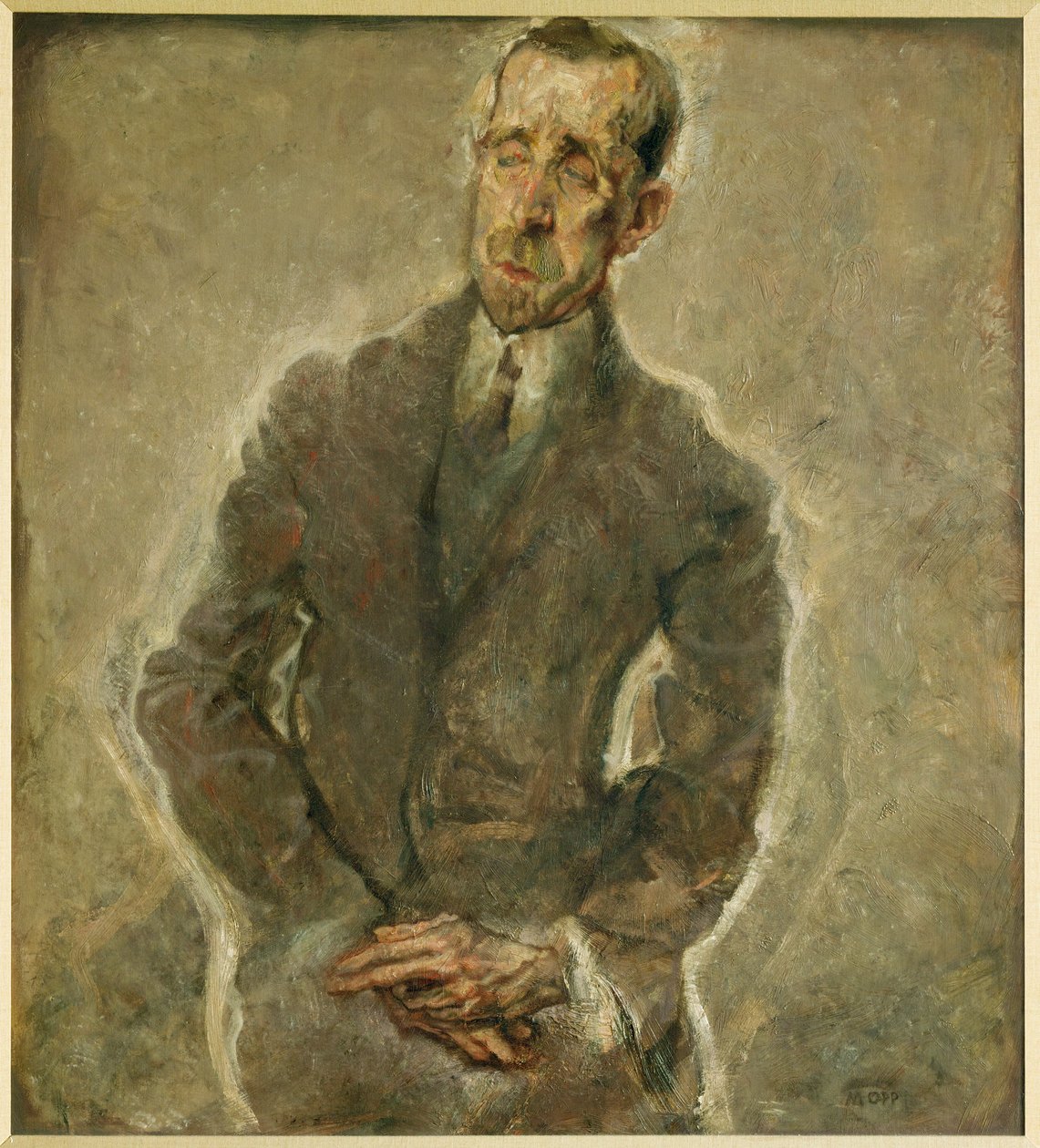 Heinrich Mann író, Thomas testvére alkotó: Max Oppenheimer