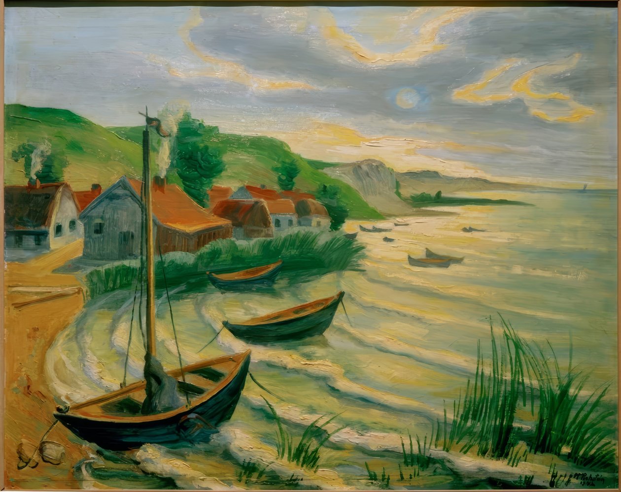 A friss lagúnánál alkotó: Max Pechstein