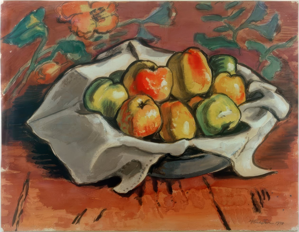 Almascsendélet alkotó: Max Pechstein