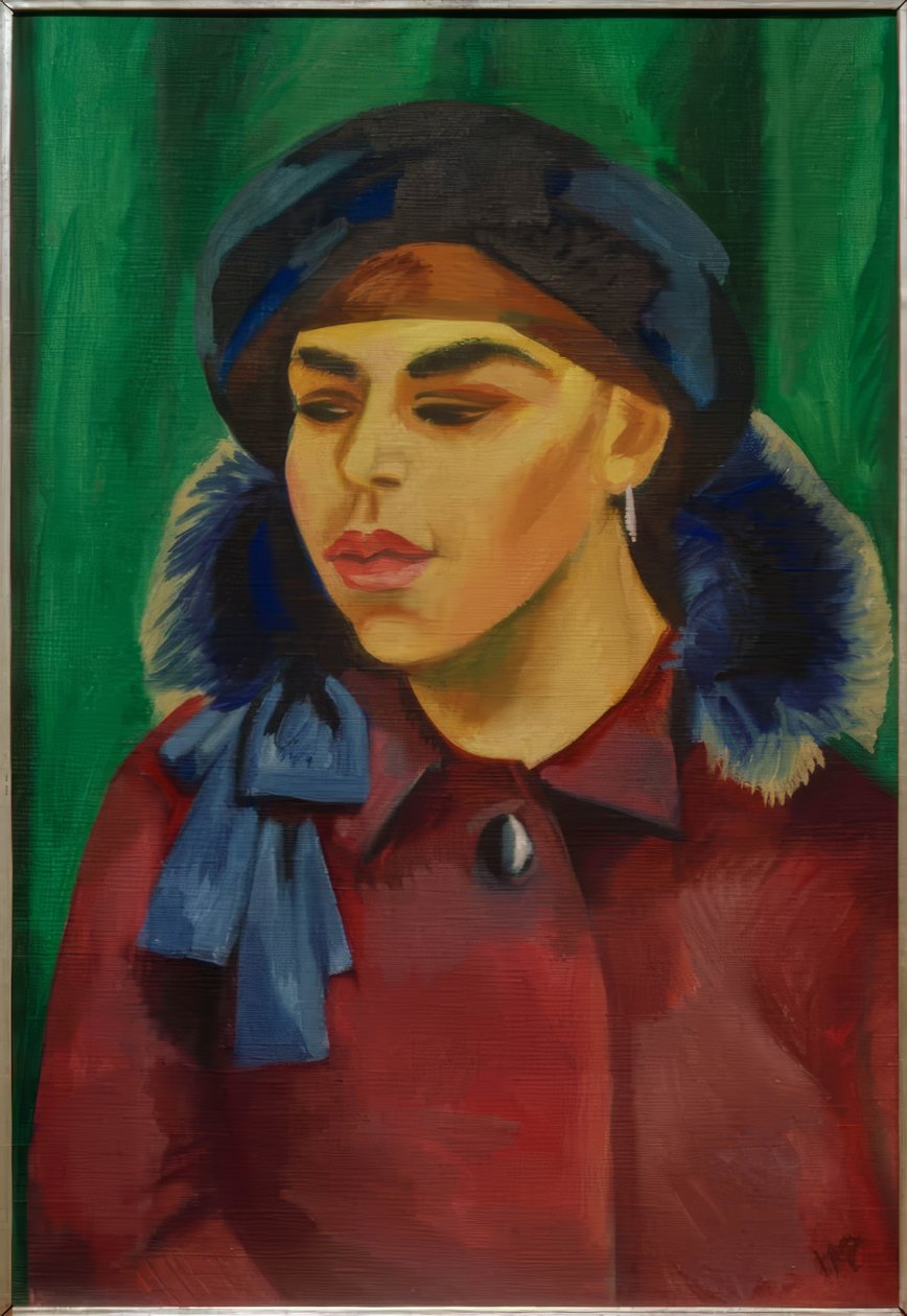 Kék boa alkotó: Max Pechstein
