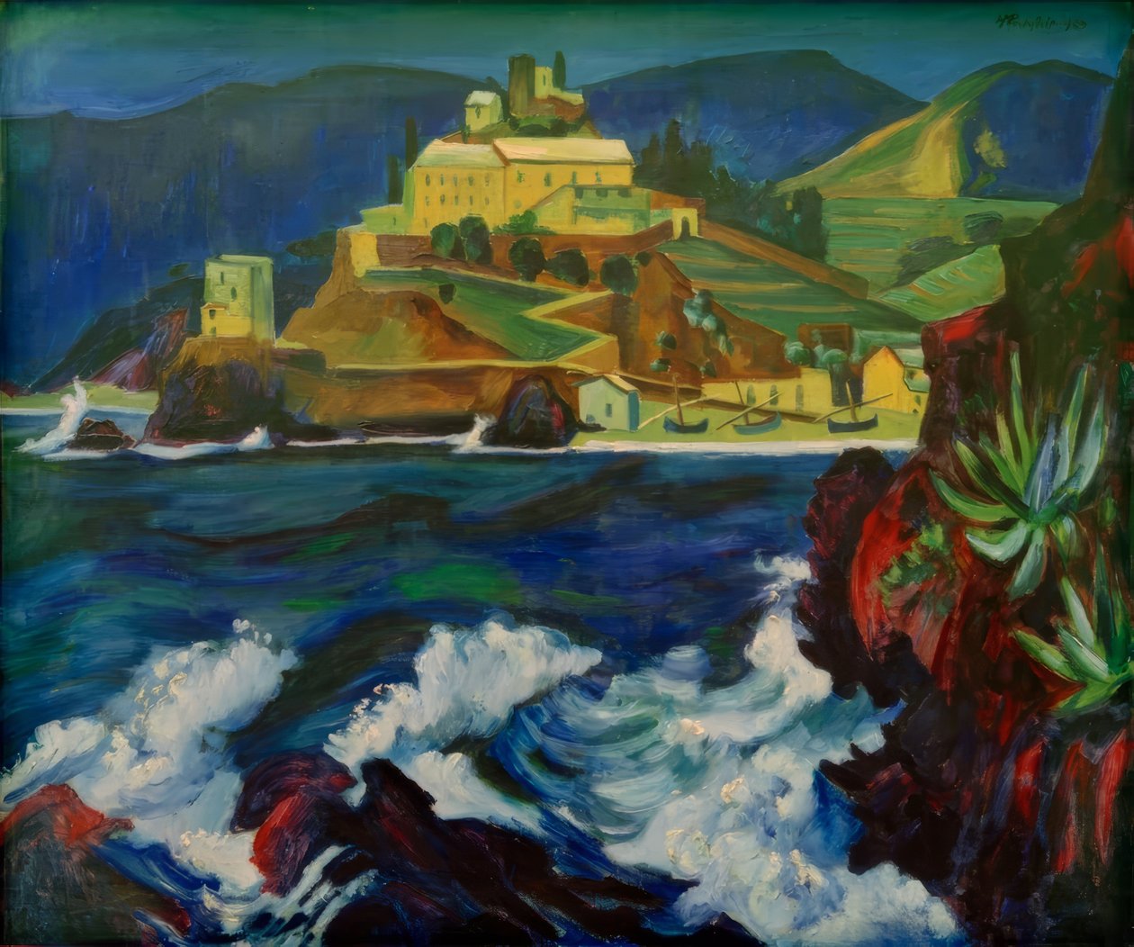 Monterosso kolostora alkotó: Max Pechstein
