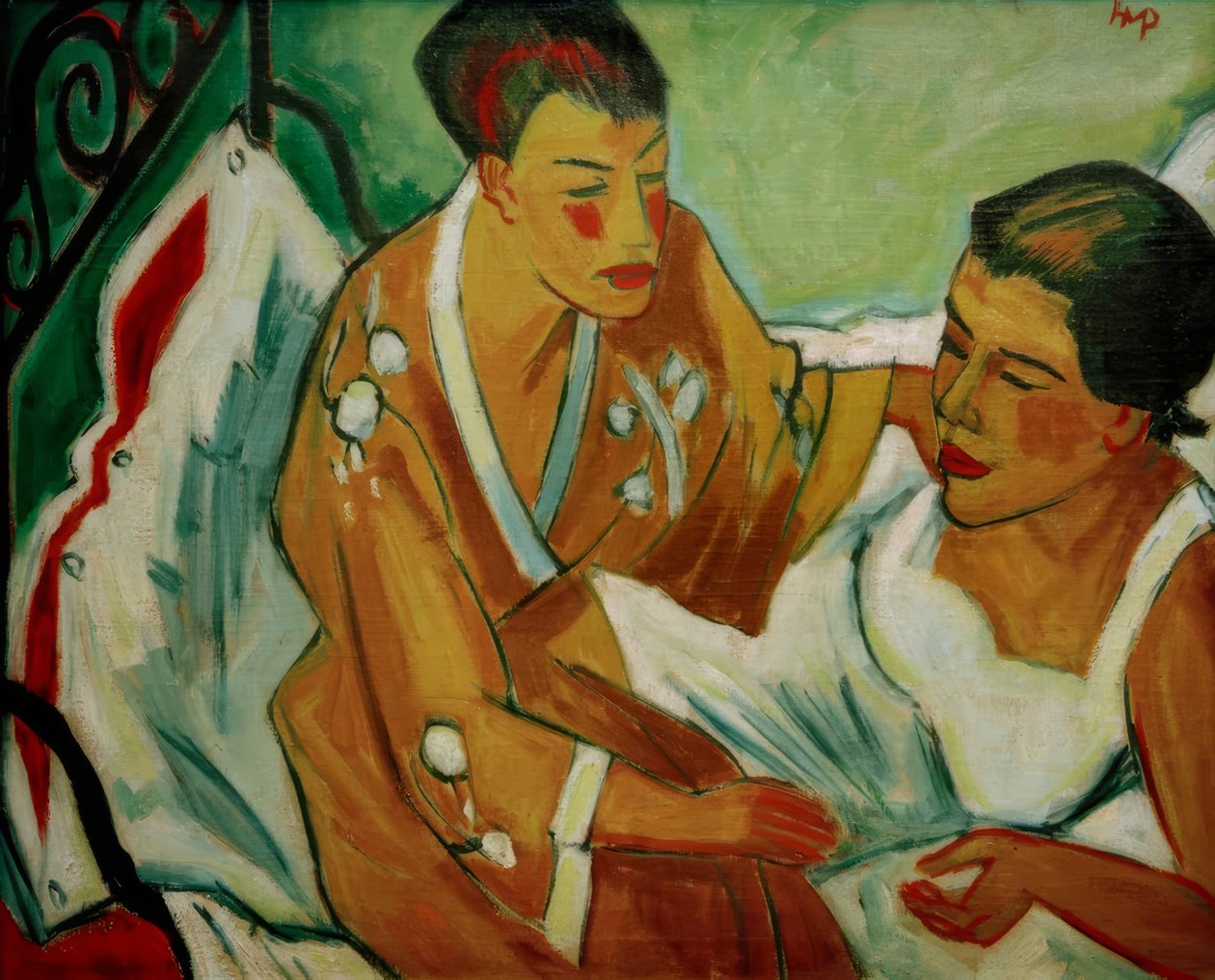 A pár alkotó: Max Pechstein