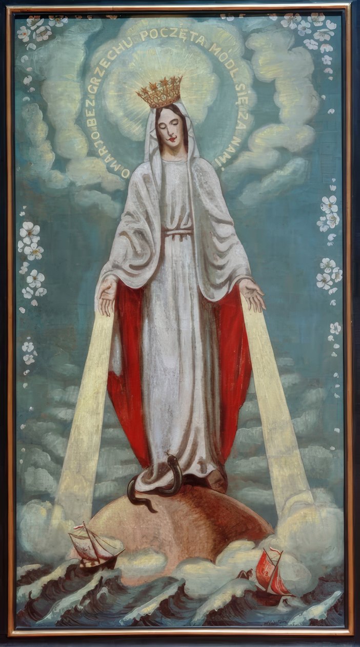 A Szűz Mária, mint közbenjáró alkotó: Max Pechstein