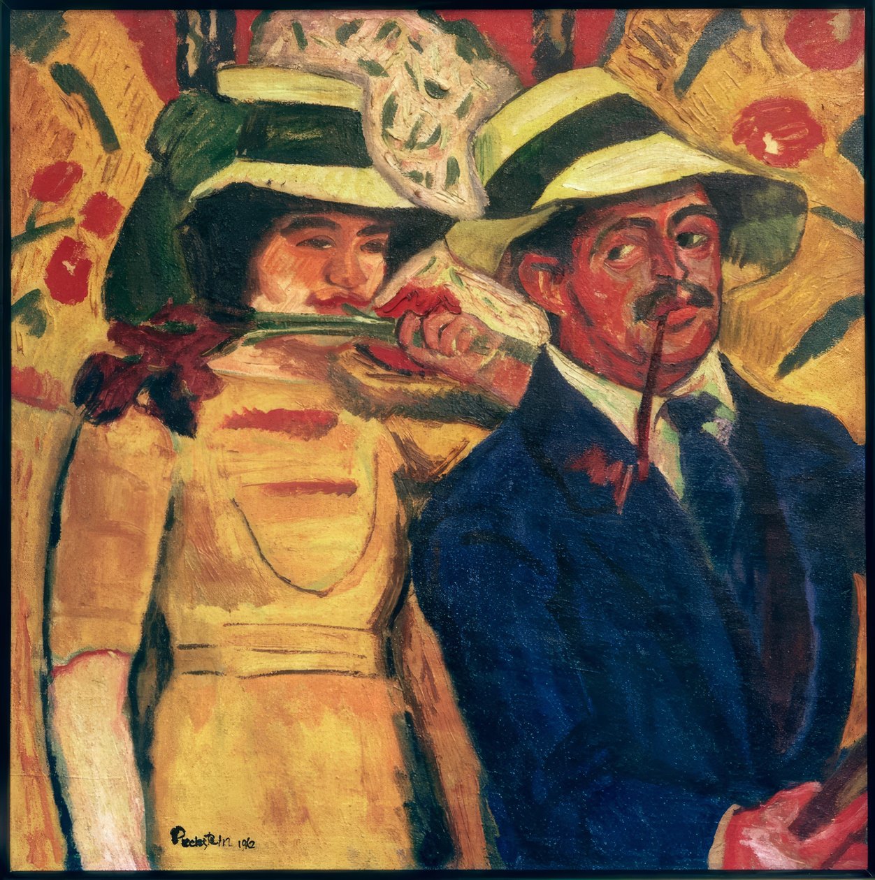 kettős portré alkotó: Max Pechstein