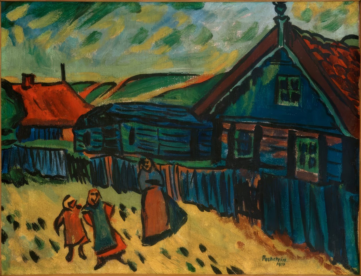 Szürke nap alkotó: Max Pechstein