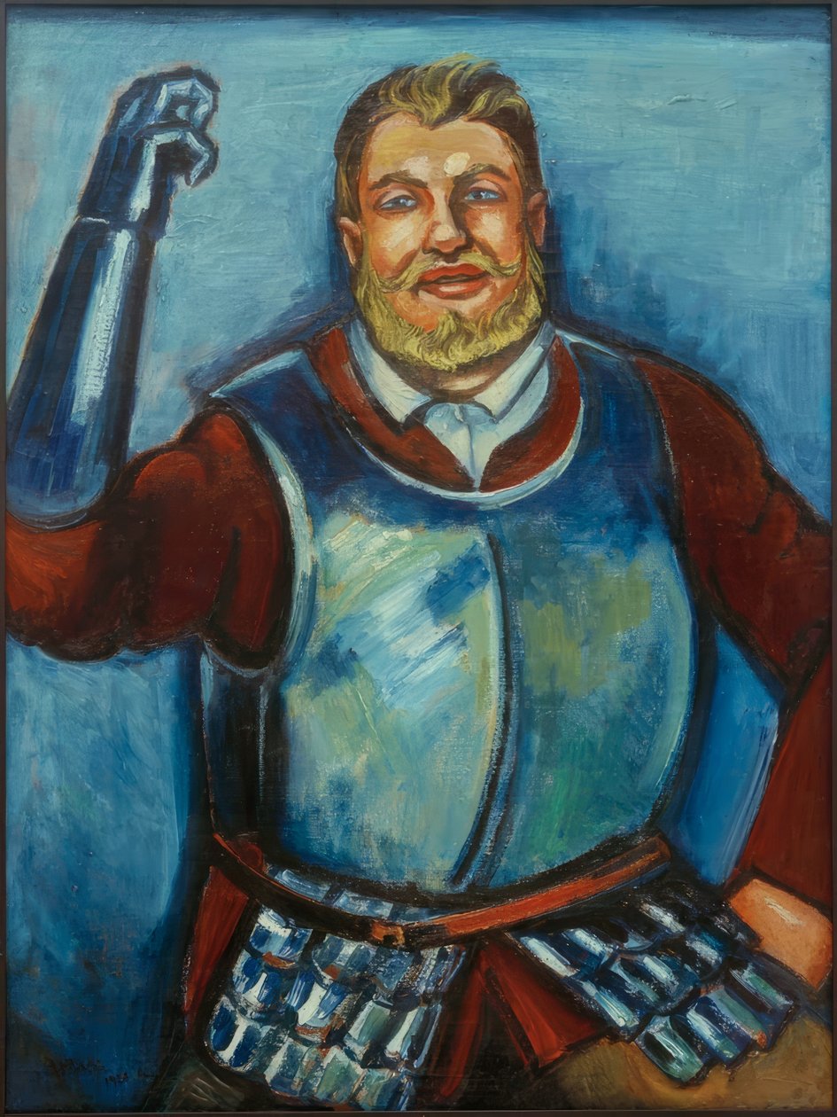 Heinrich George mint Götz von Berlichingen alkotó: Max Pechstein