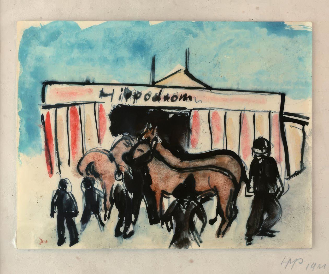 Hippodrom alkotó: Max Pechstein