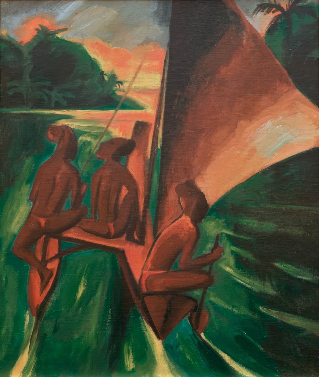 Kenuban alkotó: Max Pechstein