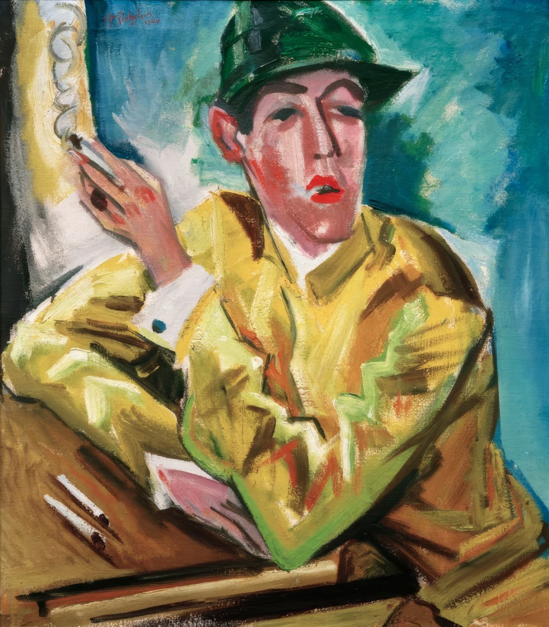 Jockey alkotó: Max Pechstein