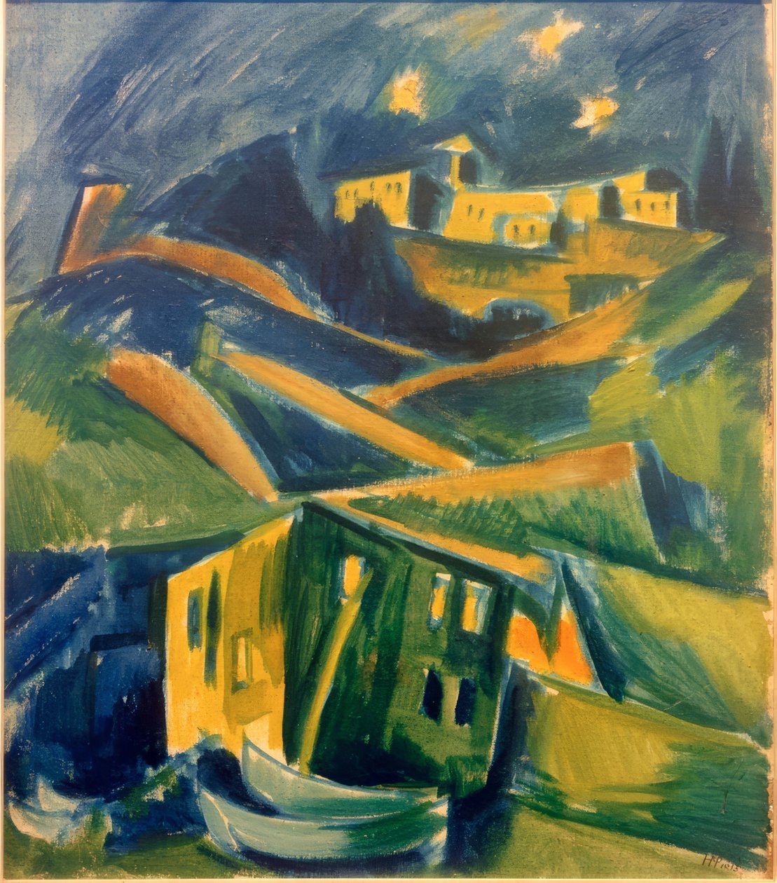 A part Monte Rosso al Mare közelében alkotó: Max Pechstein