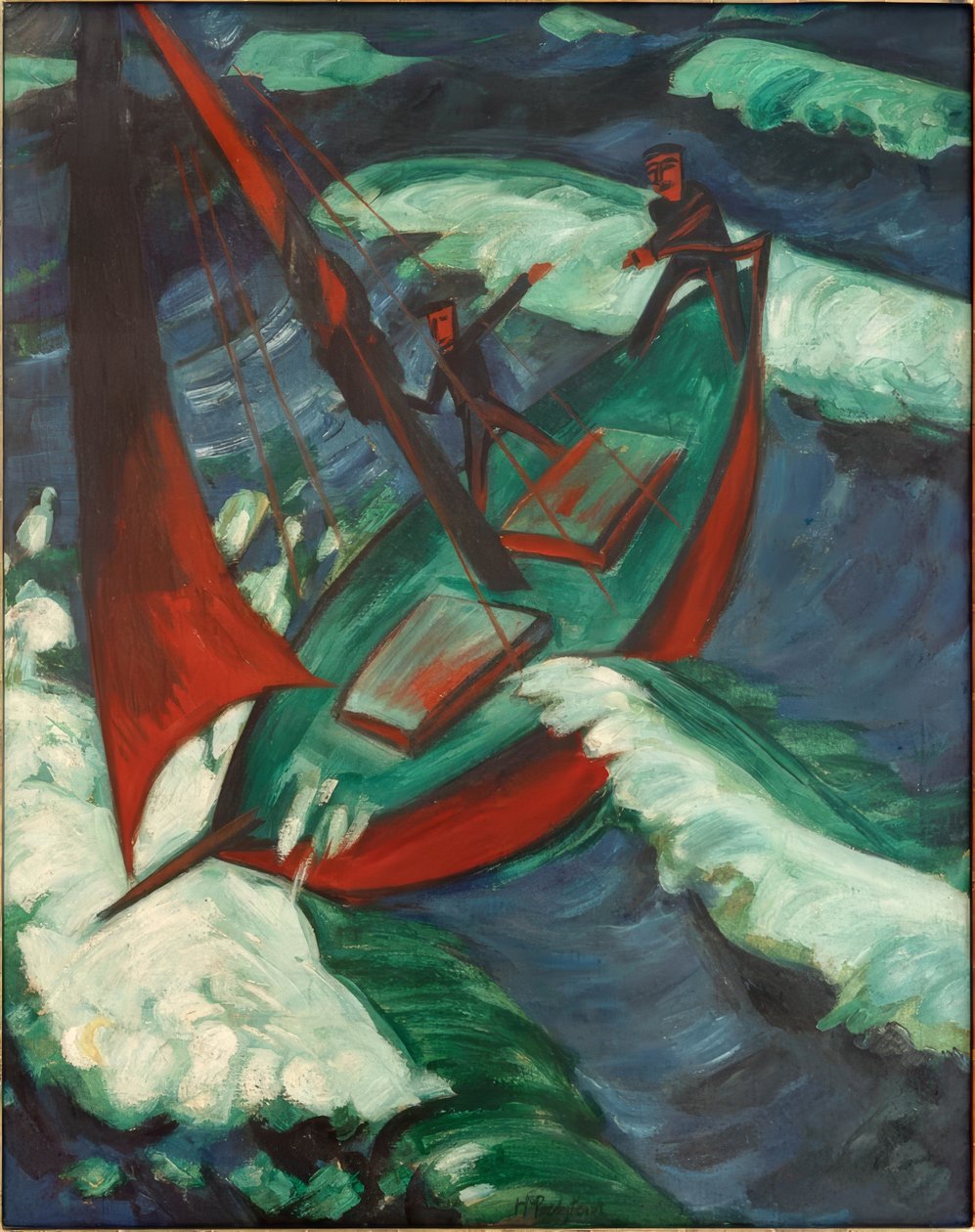 Kutter a viharban alkotó: Max Pechstein