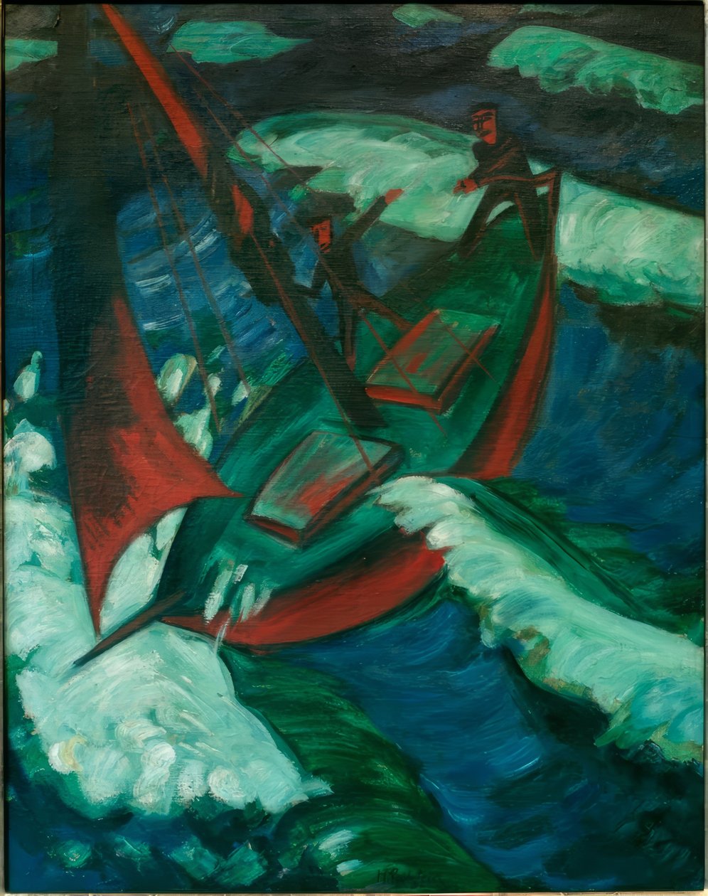 Kutter a viharban alkotó: Max Pechstein