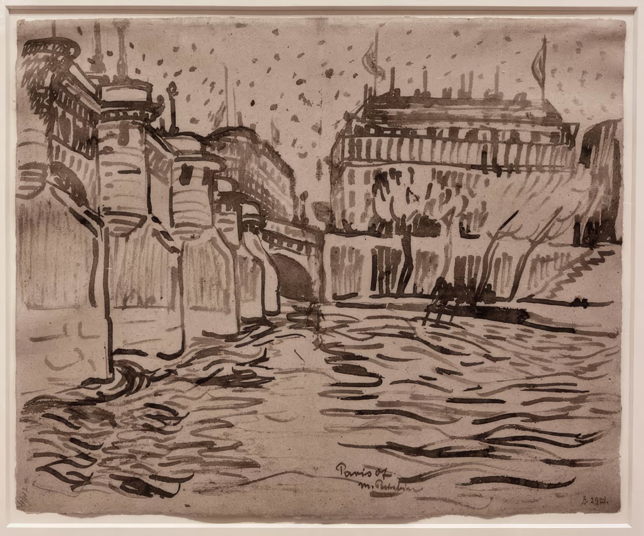 Párizs, Pont Neuf alkotó: Max Pechstein