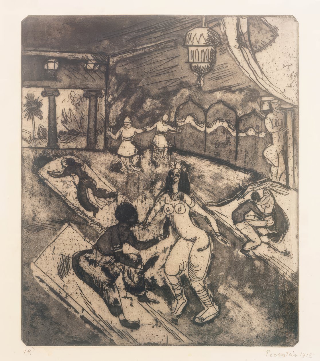 Orosz balett I alkotó: Max Pechstein