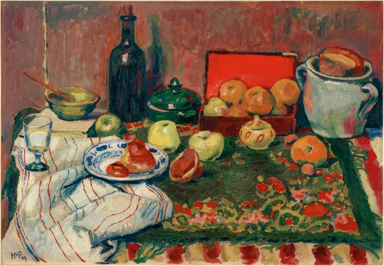 csendélet alkotó: Max Pechstein