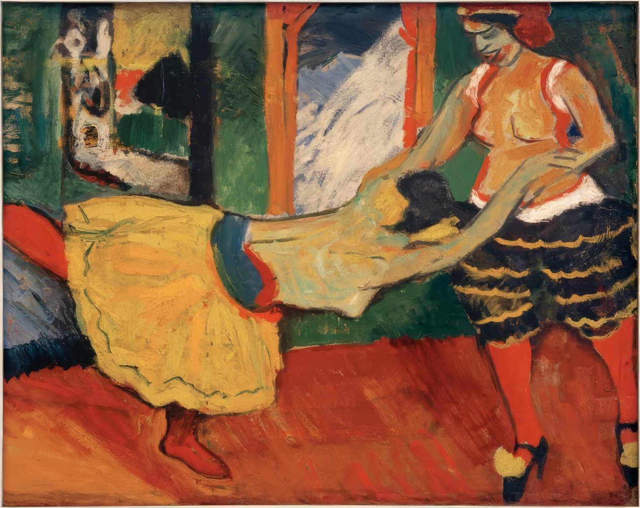 tánc alkotó: Max Pechstein