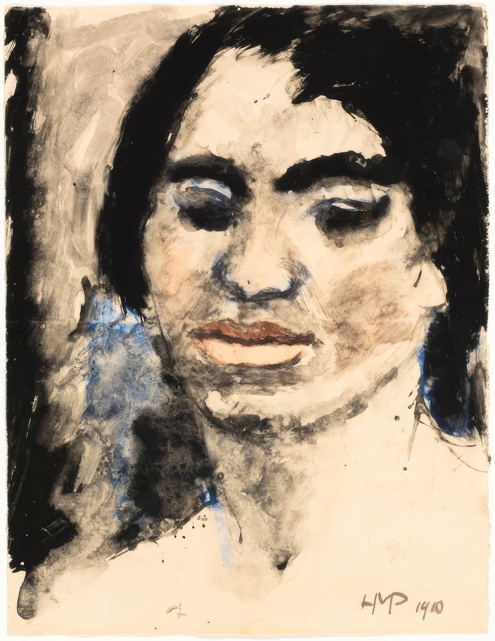 A művész anyósa alkotó: Max Pechstein