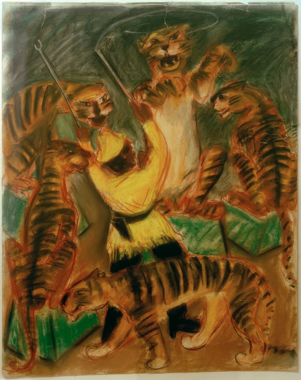 Tigris-csoport alkotó: Max Pechstein