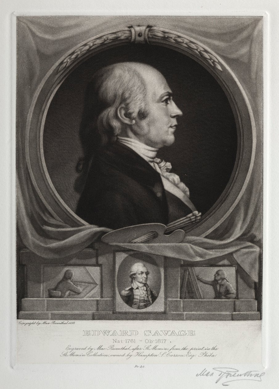 Edward Savage alkotó: Max Rosenthal