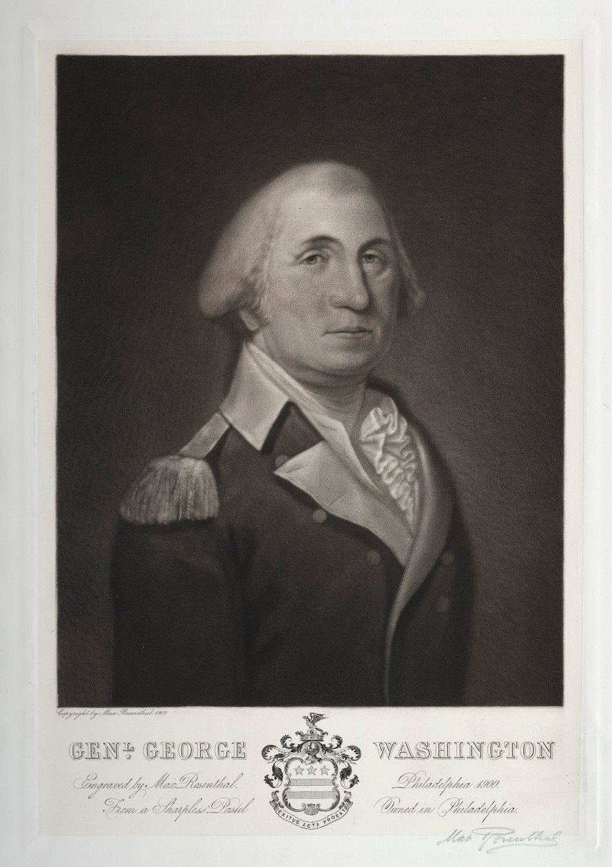 George Washington, 1900. alkotó: Max Rosenthal