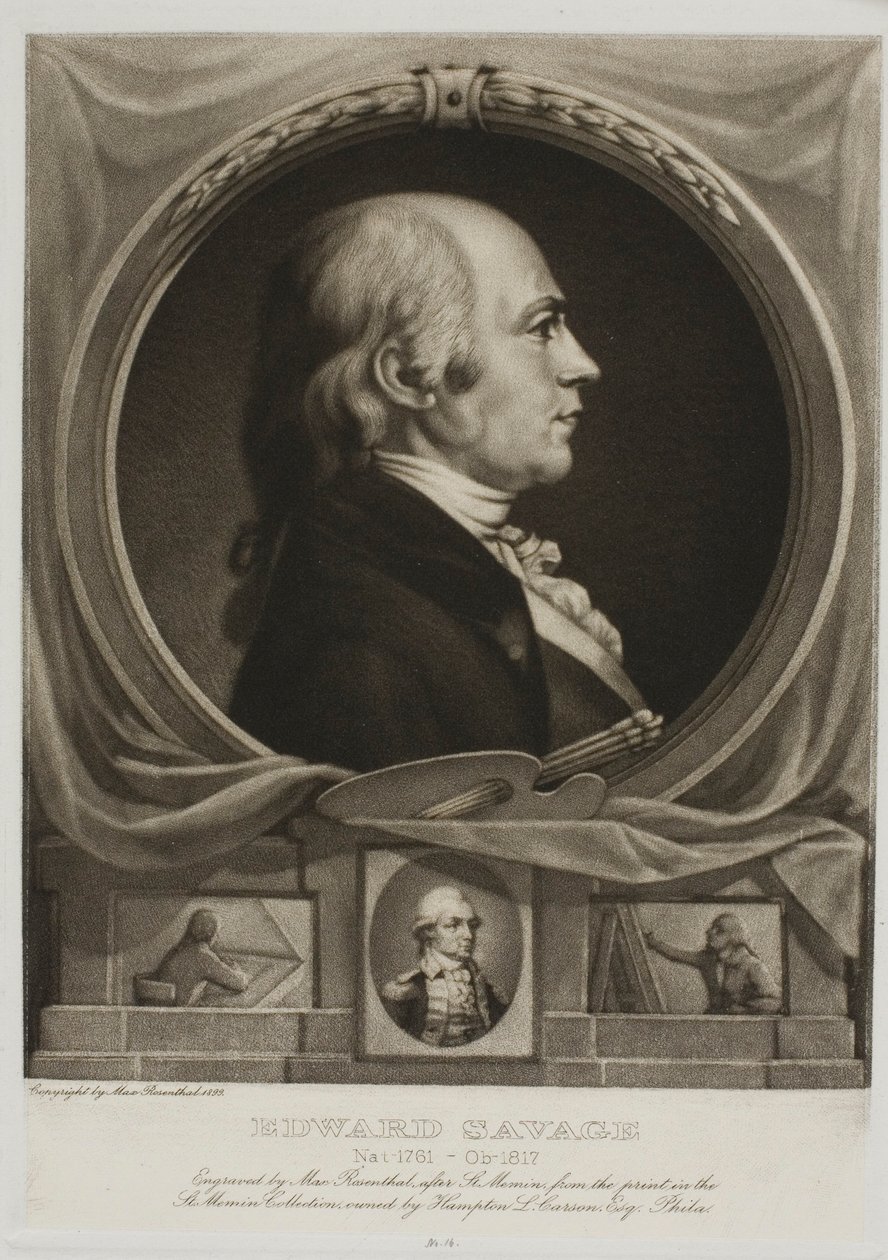 Edward Savage portréja alkotó: Max Rosenthal