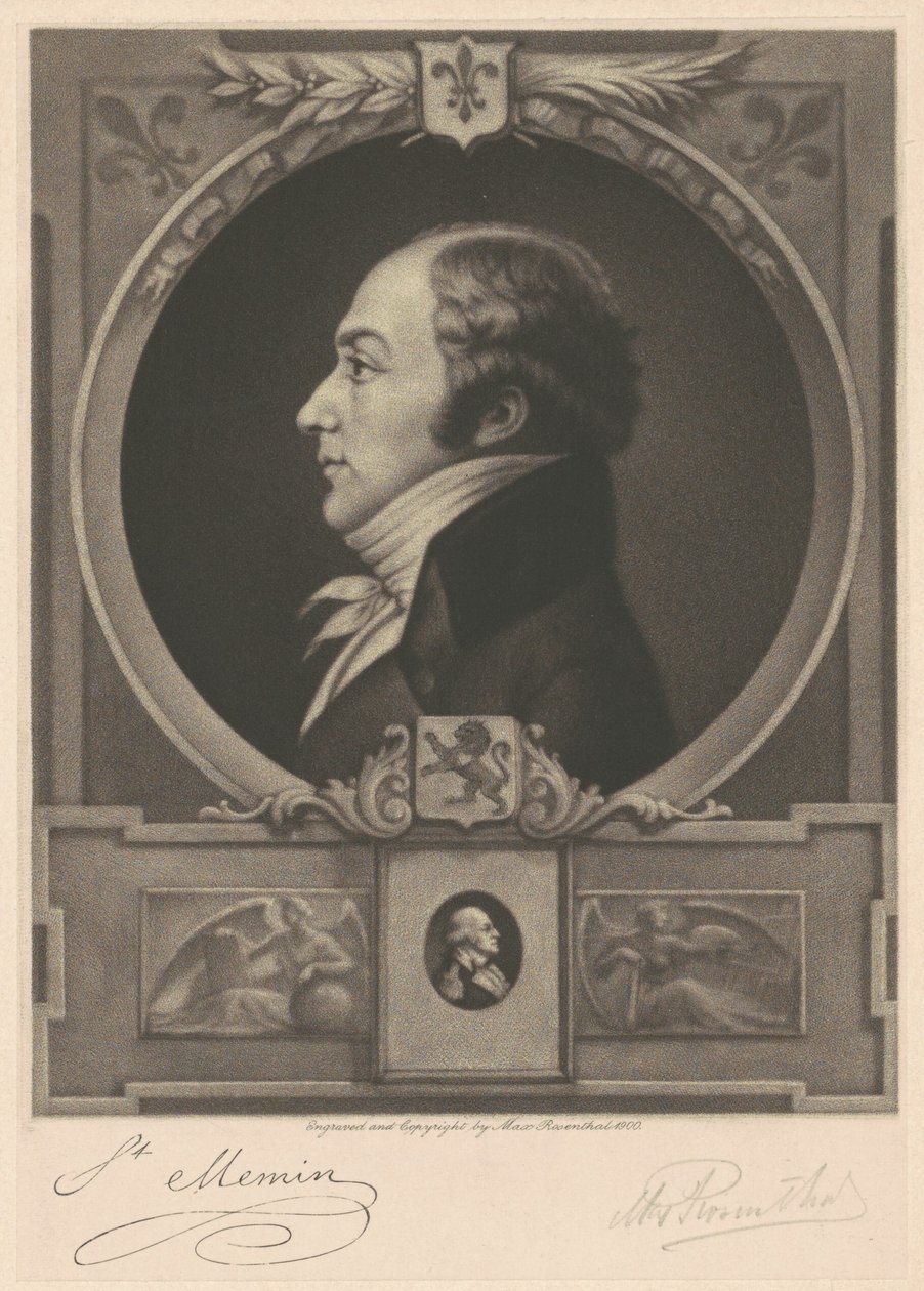 Charles Balthazar Julien Févret de Saint-Mémin alkotó: Max Rosenthal, after Charles B.J. Févret de Saint Mémin