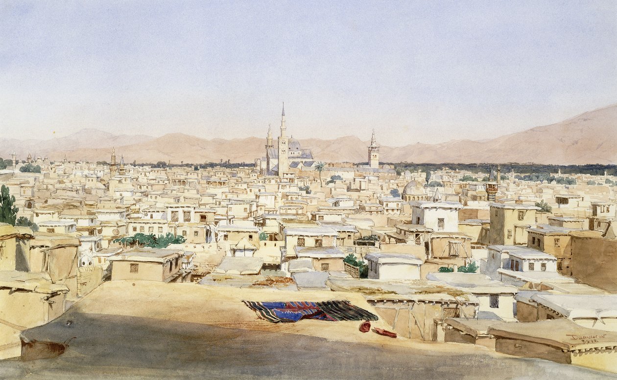 Damaszkusz, 1844 alkotó: Max Schmidt