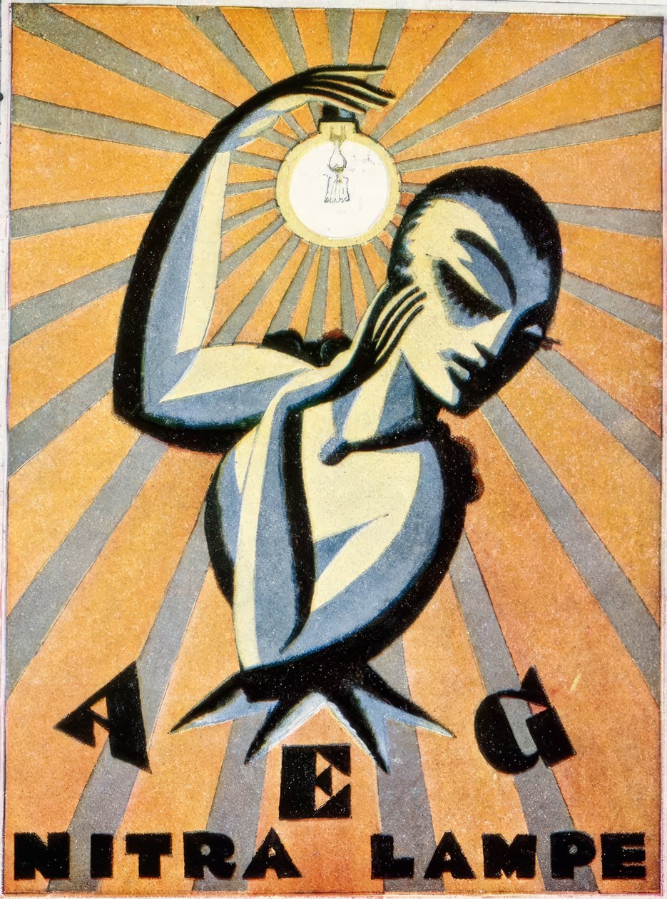 AEG Nitralámpák alkotó: Max Schwarzer