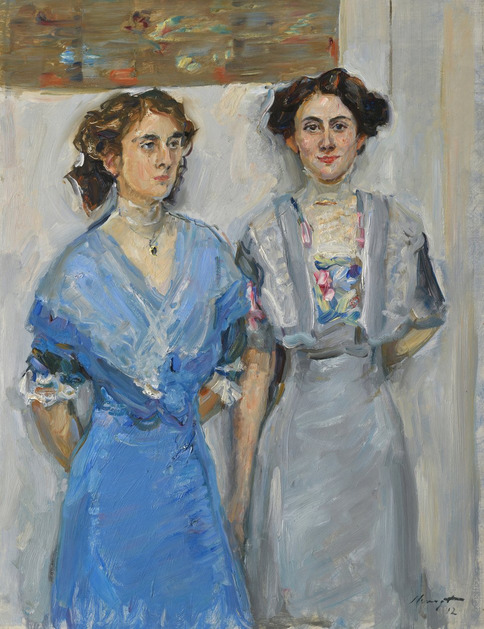 Eva és Dora Steinbart (Két nővér) alkotó: Max Slevogt