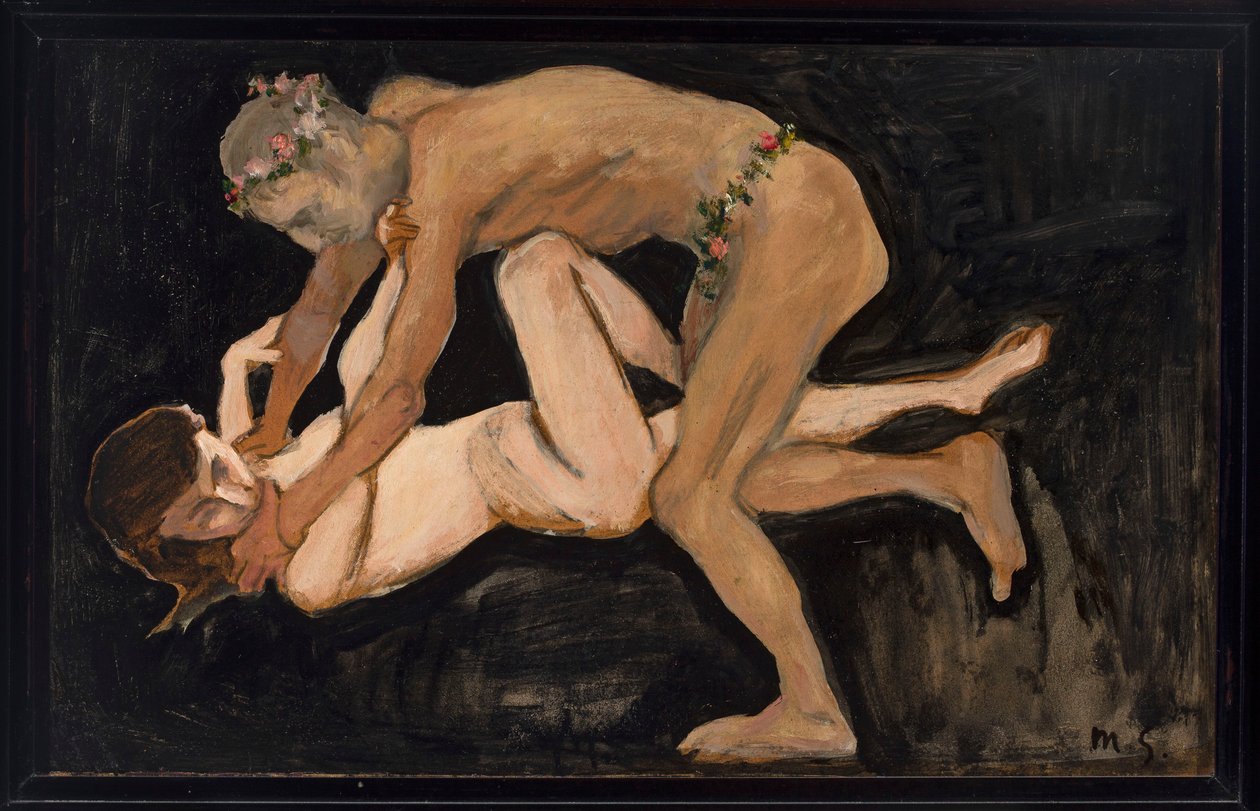 A faun és a lány alkotó: Max Slevogt