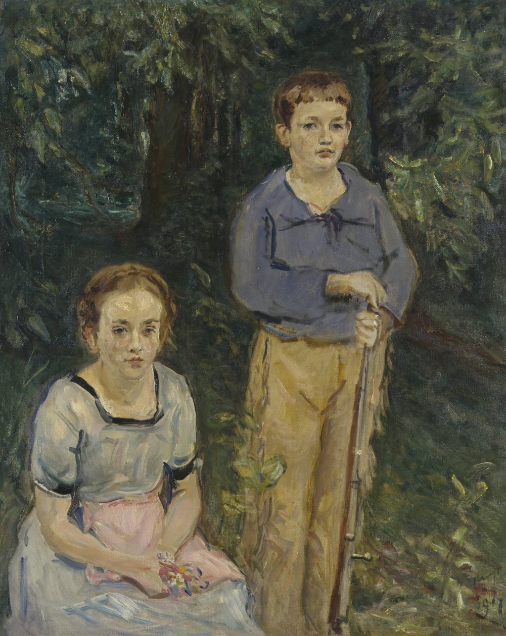 Nina és Wolfgang Slevogt alkotó: Max Slevogt
