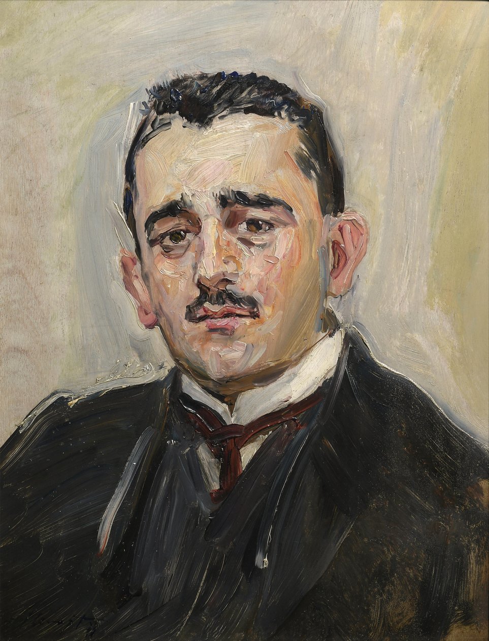 Bruno Cassirer portréja alkotó: Max Slevogt