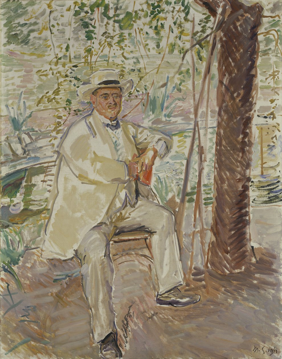 A művészettörténész, Dr. Karl Voll professzor (1867-1917) 1911 alkotó: Max Slevogt