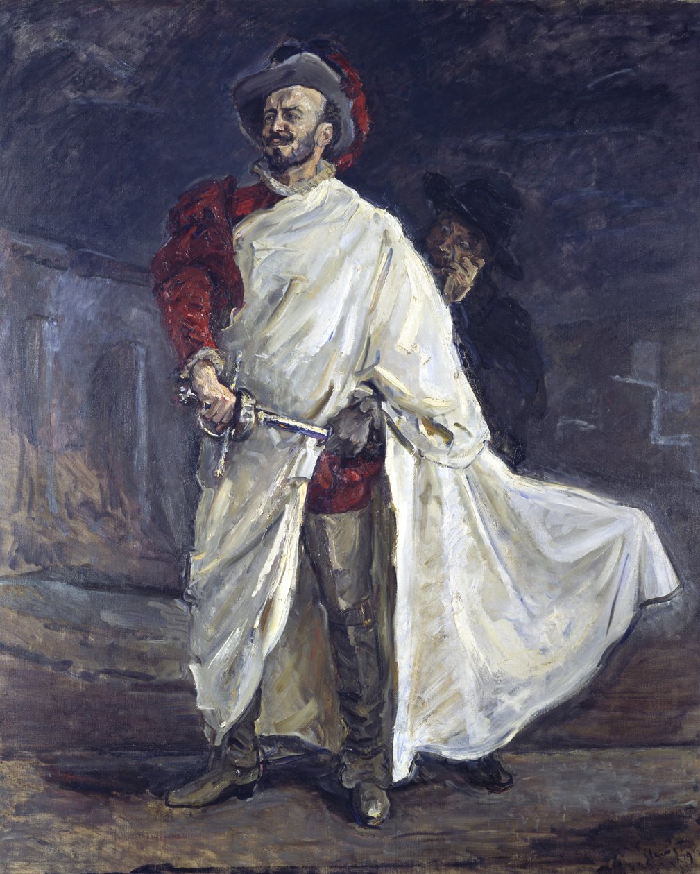 Francisco Andrade énekes, mint Don Giovanni Mozart operájában, 1902 alkotó: Max Slevogt
