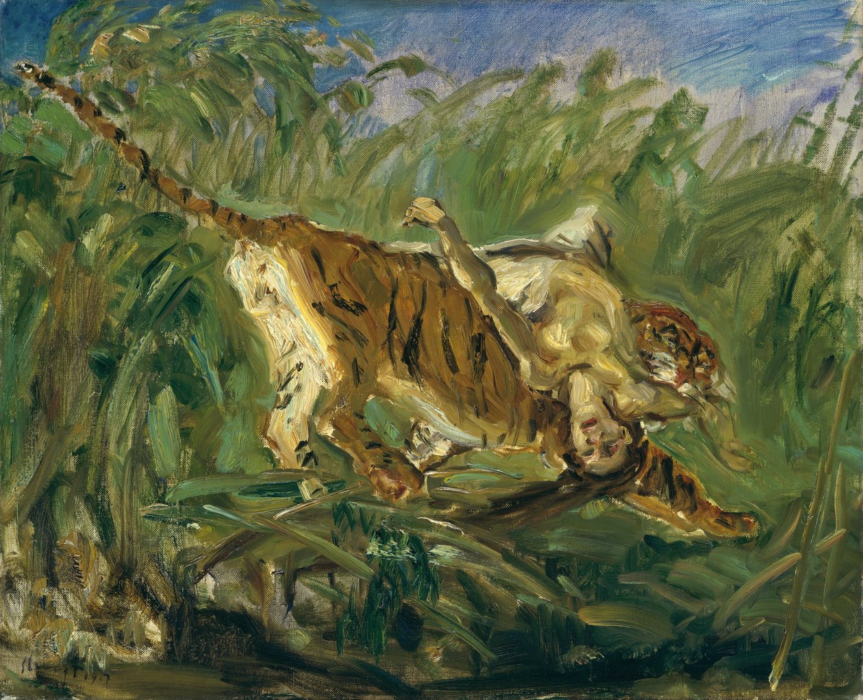 Tigris a dzsungelben alkotó: Max Slevogt