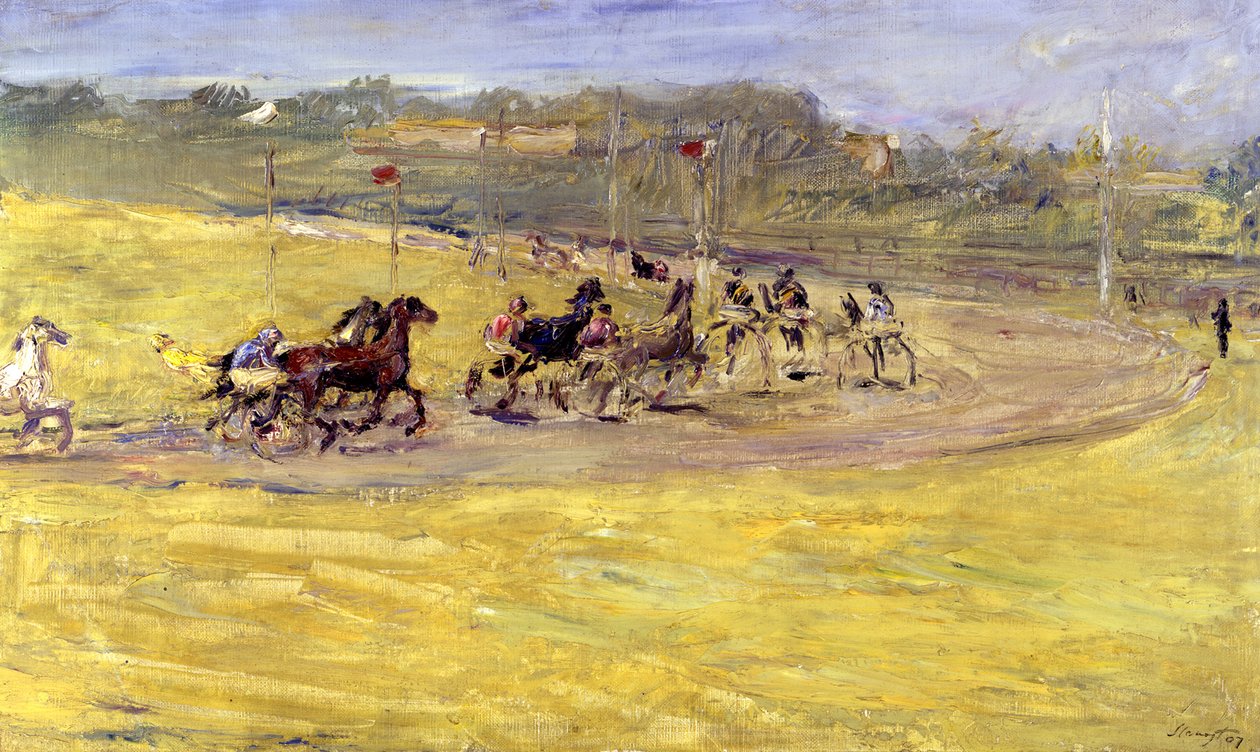 Ügetőverseny alkotó: Max Slevogt