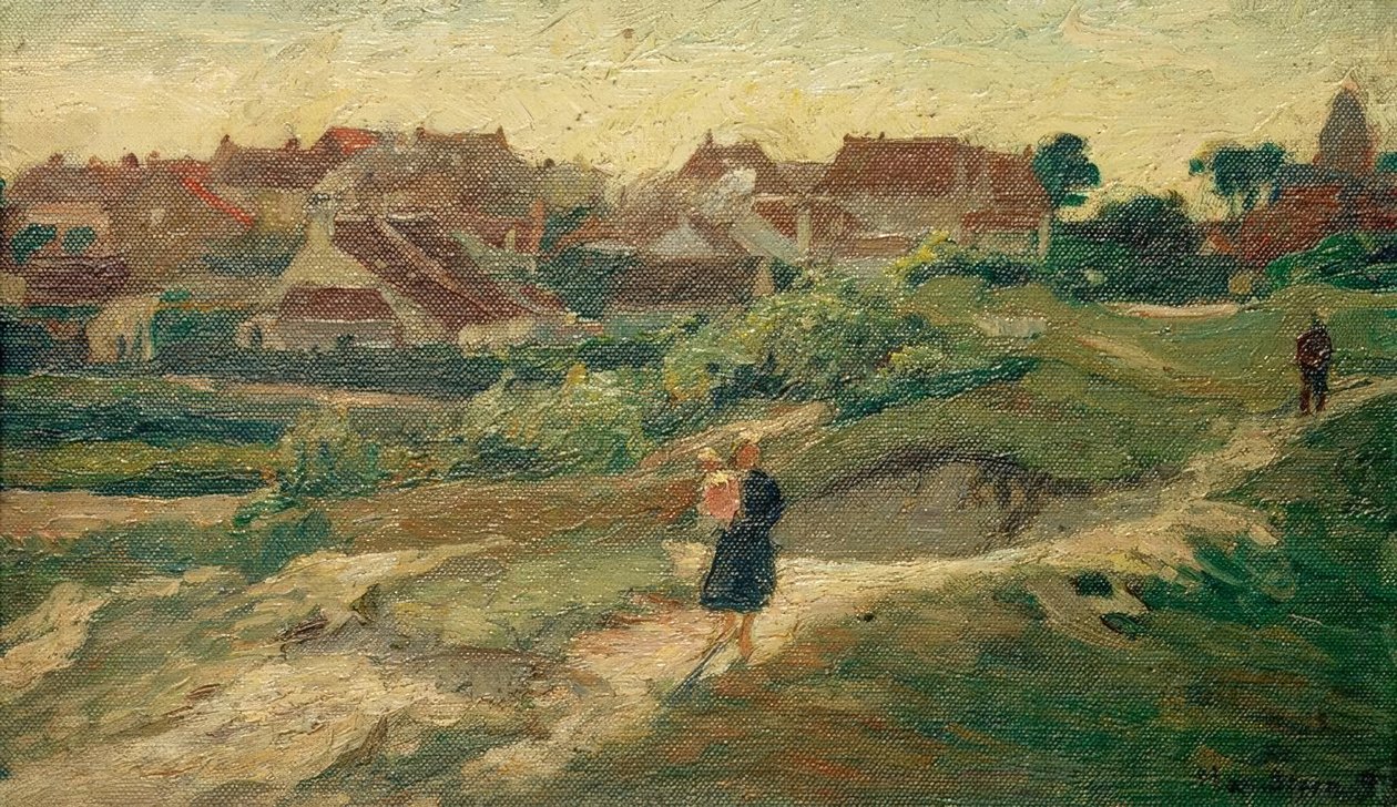 Holland falu kilátás alkotó: Max Stern