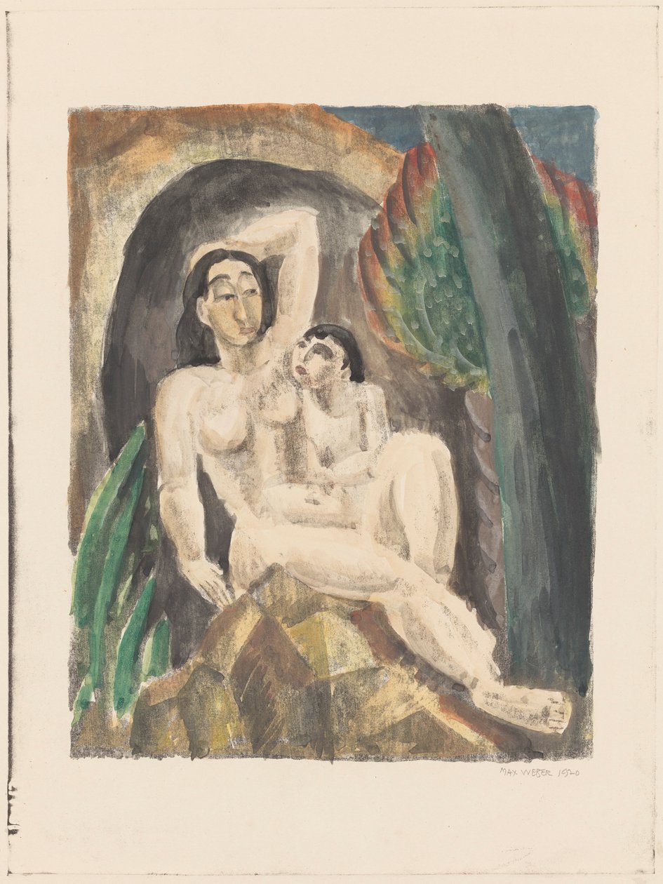 Anya és gyermek alkotó: Max Weber