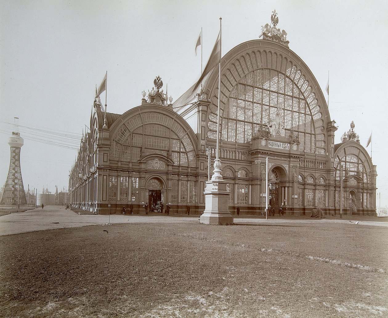 Gépsarok, Összoroszországi Kiállítás, Nyizsnyij Novgorod, Oroszország, 1896. alkotó: Maxim Dmitriev
