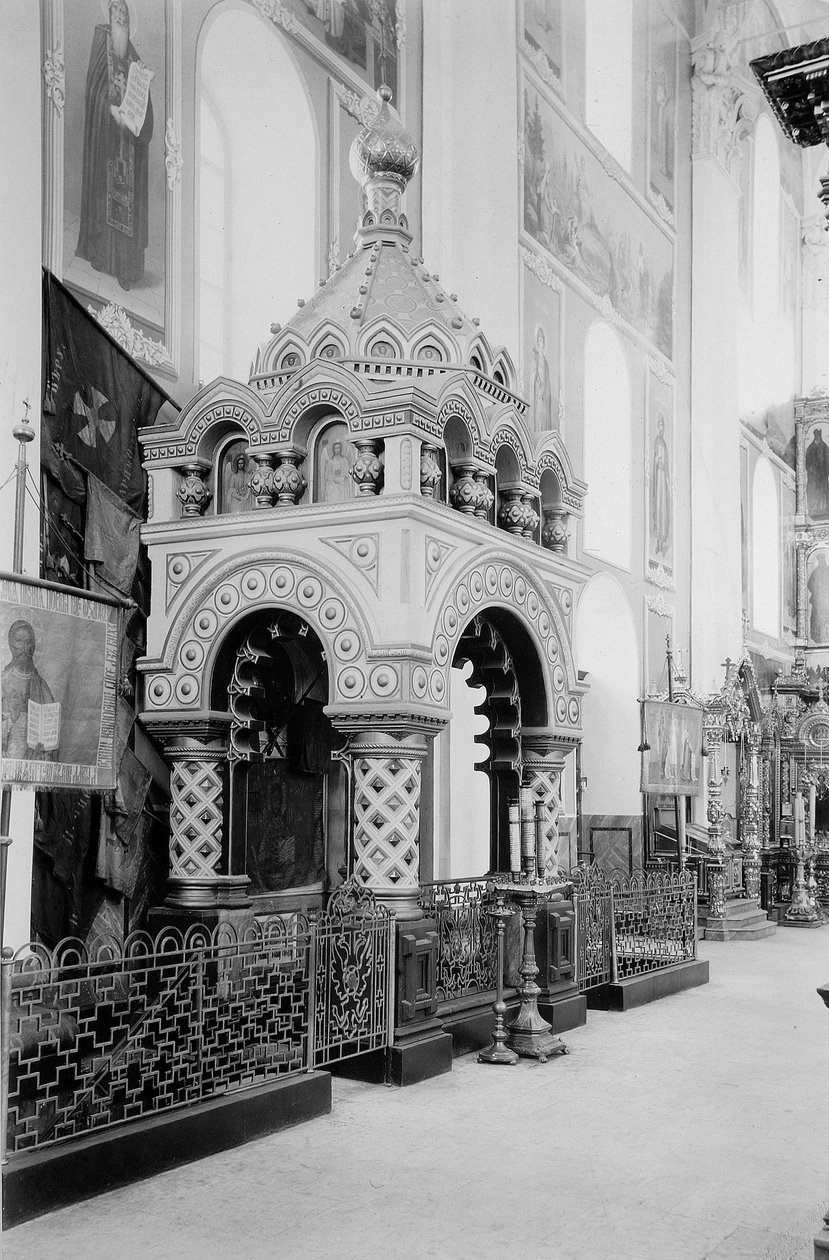 Minins sírja a Megváltó székesegyházban a Nyizsnyij Novgorod Kremlben, Oroszország, 1896. alkotó: Maxim Dmitriev