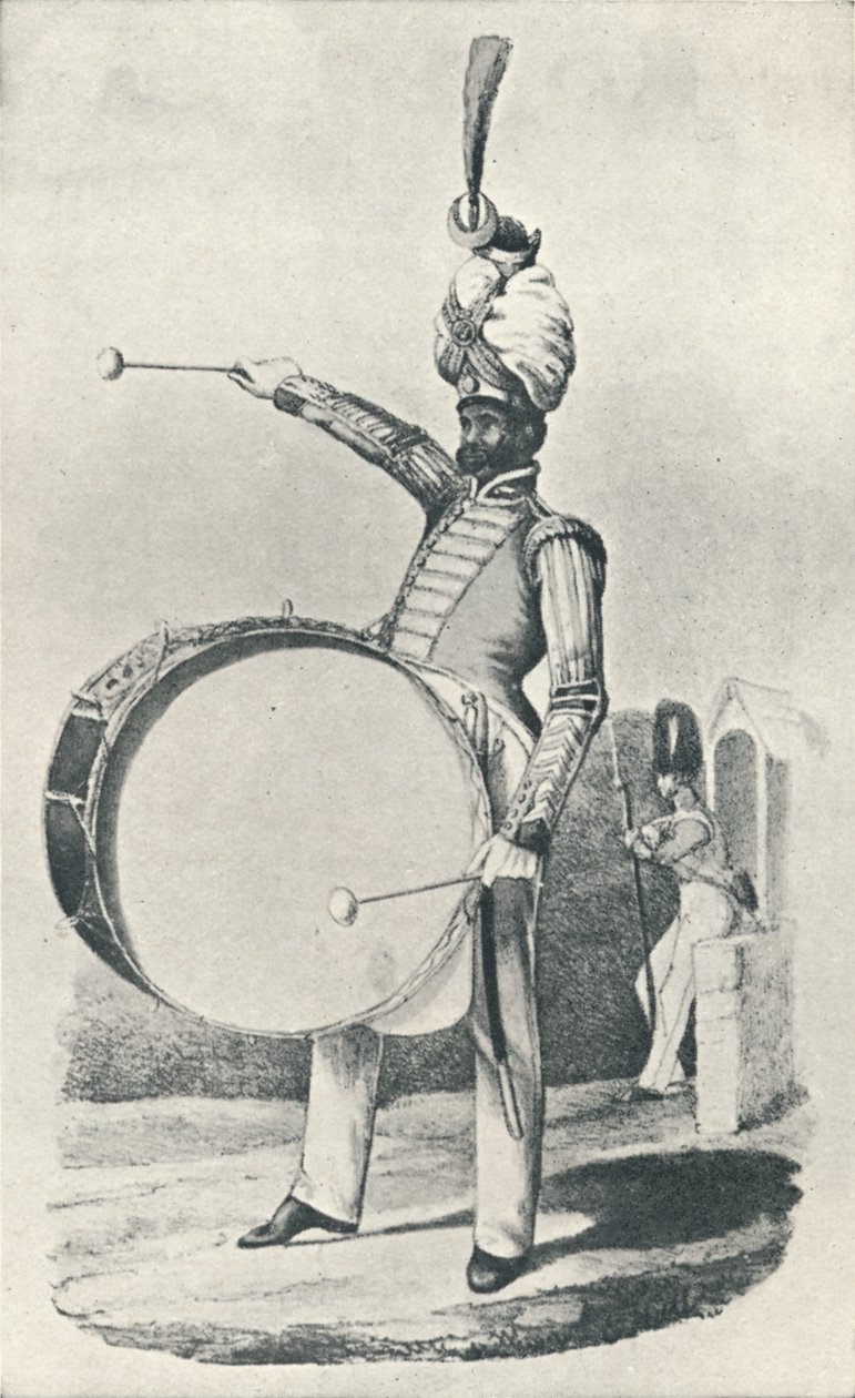 Gránátos gárda, dobos 1829, 1829 1909 alkotó: Maxim Gauci