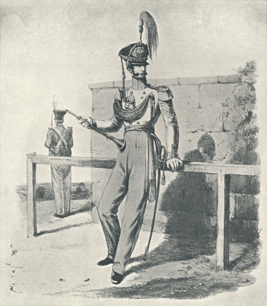 Királyi tengerészgyalogosok, a zenekar mestere 1830, 1830 1909 alkotó: Maxim Gauci