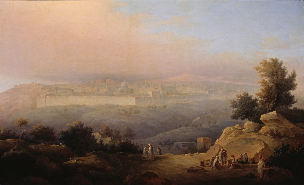 Jeruzsálem, 1849 alkotó: Maxim Nikiphorovich Vorobyev