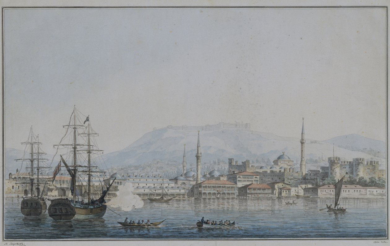 Szmirna, 1820 alkotó: Maxim Nikiphorovich Vorobyev
