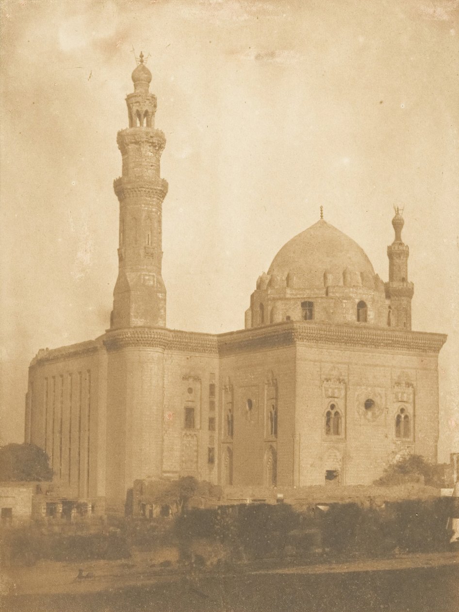 Haçan szultán mecsete, Roumelich tér, Kairó, 1849. december 13. alkotó: Maxime Du Camp
