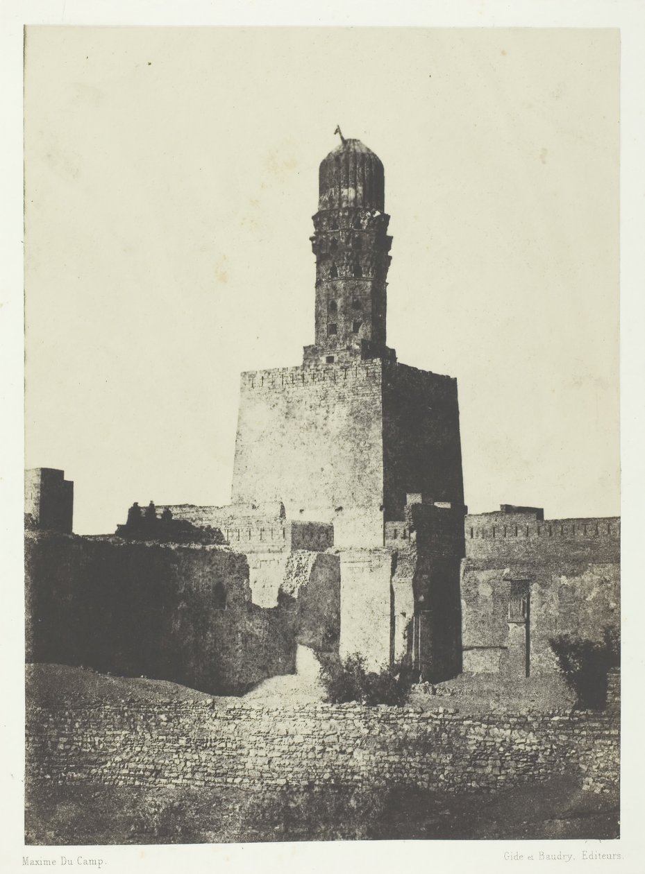 Haakem Biamrilllah kalifa mecsete, Kairó, 184951, nyomtatva 1852-ben. alkotó: Maxime Du Camp