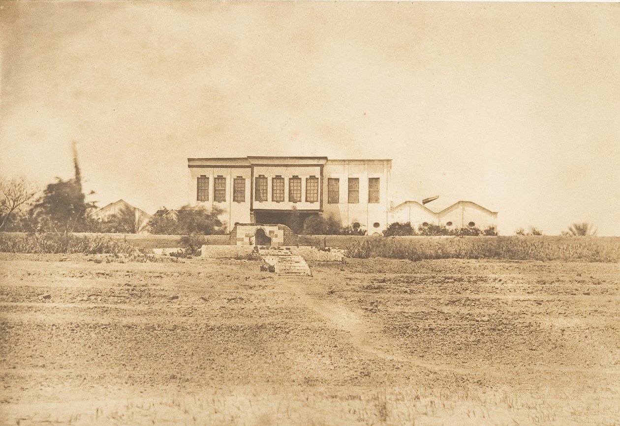 Mehemet-Ali palota, Esné, 1849-50. alkotó: Maxime Du Camp