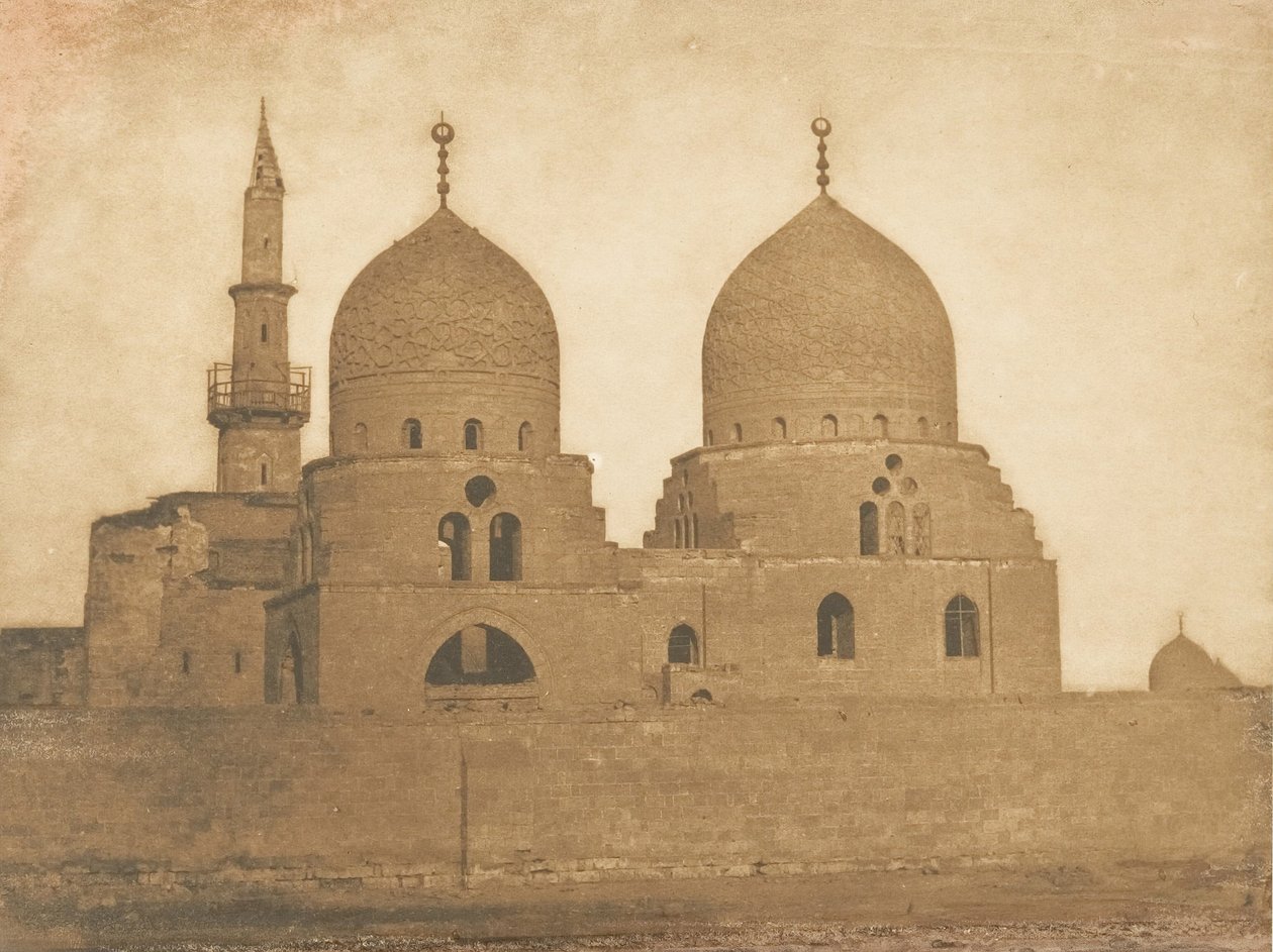 El-Gury szultán sírja Kairóban, 1849. december – 1850. január. alkotó: Maxime Du Camp