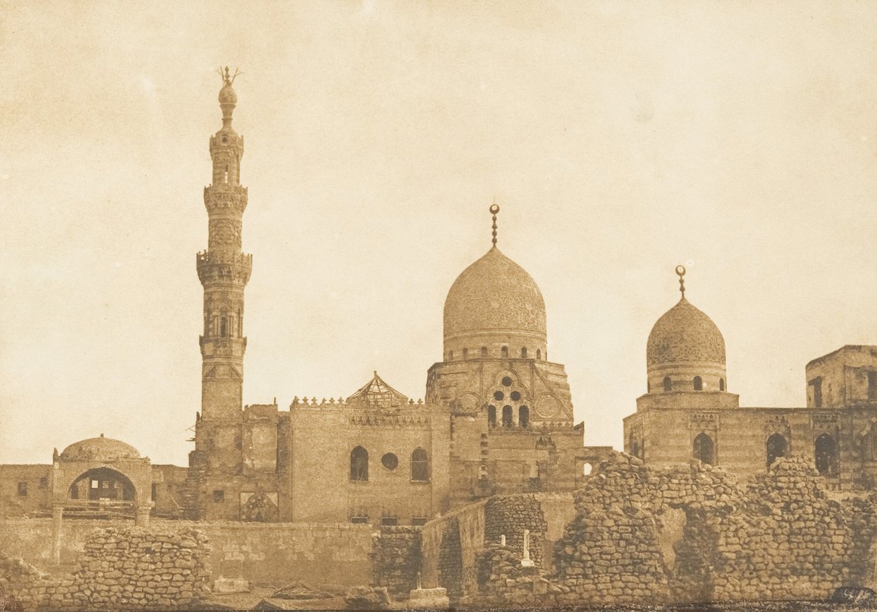 Kaït-Bay szultán sírja Kairóban, 1849. december – 1850. január. alkotó: Maxime Du Camp
