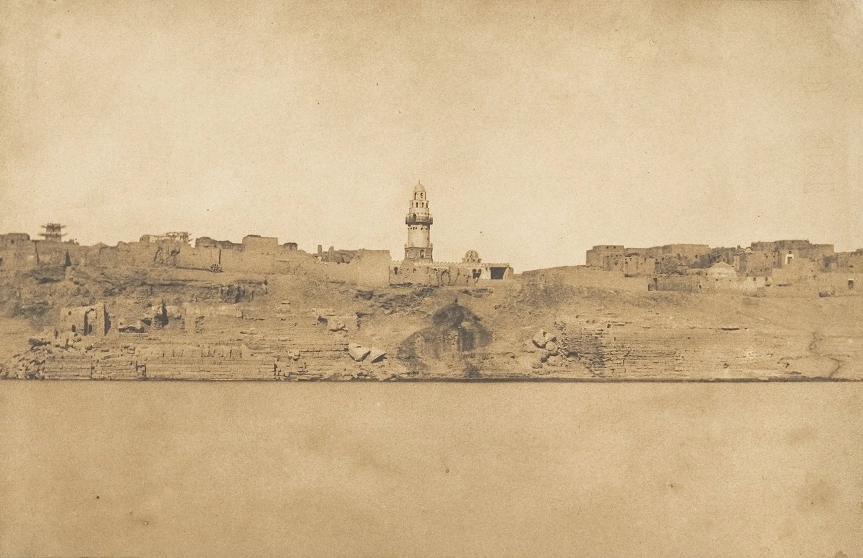 Esné 2. sz. általános képe, mediális rész, 1849-50. alkotó: Maxime Du Camp